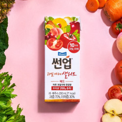 每日 韩国每日素诺果汁200ml*24