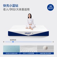 移动端：MLILY 快充小蓝钻 记忆棉弹簧床垫