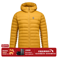 Black Diamond 黑钻BD户外运动保暖羽绒服男士800蓬鹅绒连帽保暖外套新款744094 Amber M