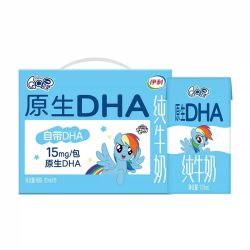 伊利 QQ星原生DHA高钙纯牛奶16盒*2