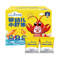 BIOMAUS 婴幼儿小虾条 鲜虾味 180g