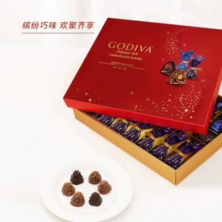 88VIP：歌帝梵 经典轻奢巧克力礼盒七夕生日送女友中秋伴手