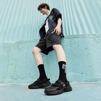 FILA 男鞋FUSION系列男时尚魔术贴凉鞋男百搭凉鞋