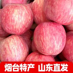 烟台红富士苹果水果9斤应当季新鲜整箱山东栖霞脆甜冰糖心丑苹果