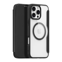 DUX DUCIS 适用苹果iPhone17/16ProMax翻盖手机壳15Plus插卡透明皮套ip14/13保护套防摔磁吸Magsafe全包case