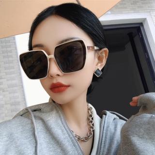 上海故事 墨镜女防晒韩版经典方框圆脸显瘦时尚高级感偏光太阳镜