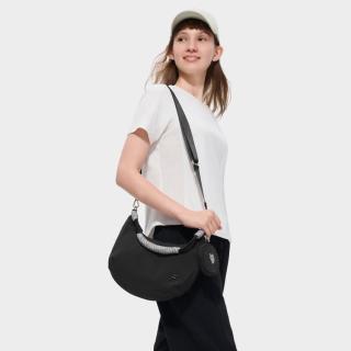 FILA 女式FUSION系列运动斜挎包女士时尚百搭饺子包手拎包