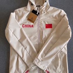 春秋款防风防水冲锋衣男女户外登山国家队训练服