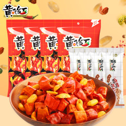 黄飞红 香脆椒65g*4包赠麻辣花生25g*4包酥脆经典下酒菜