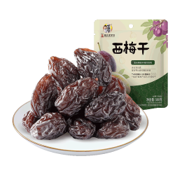 华味亨 无添加西梅干500g/袋 配料只有西梅（约60-70颗独立装）