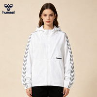 hummel 新款透气防晒衣男女夏季薄款连帽宽松户外旅游情侣外套