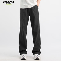 Foss Phil 黑色机能风裤男春秋季美式休闲高级感防风软壳冲锋裤2028黑色L