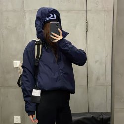户外冬季保暖棉衣防泼水男女情侣款连帽外套棉服24108-