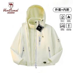 西域骆驼 男款防风防水外套
