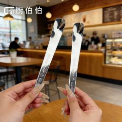 小熊多功能勺18-10不锈钢馅料勺饺子勺抹酱勺甜品勺BT