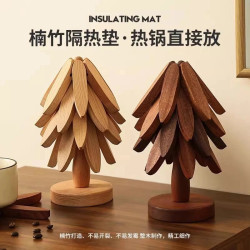 隔热垫餐垫防烫垫一棵树家用耐高温桌垫锅垫杯垫高级感