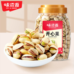 味滋源 开心果500g罐装原味坚果零食干果年货甄选新货大颗粒