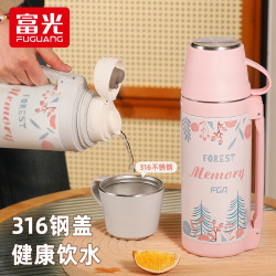 富光 保温杯大容量女便携家用保温水杯子宝宝真空户外外出保温瓶