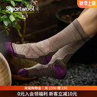 Smartwool 26年新品女士徒步轻量减震中筒袜美丽诺：经典黑001（新色） M（适合脚码38-41）
