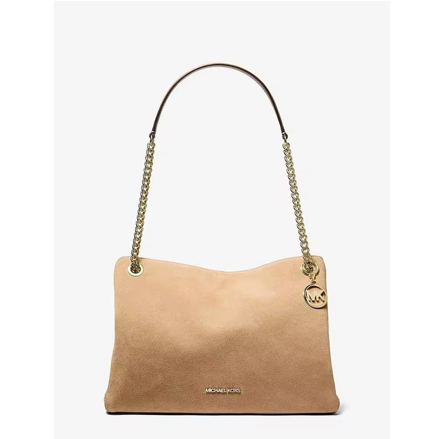 MICHAEL KORS Christina Medium Suede Messenger Bag