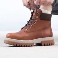 Timberland 高帮靴男鞋新款户外复古简约靴子时尚