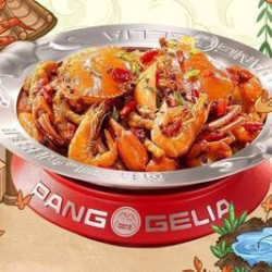 香辣虾蟹煲双人餐
