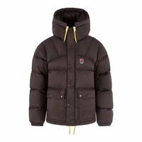 北极狐 FJALLRAVEN北极狐 远征羽绒系列男女防风DWR防泼 保暖高蓬白鹅绒羽绒服 男-294黑橡木色 S