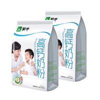 88VIP：蒙牛 全家营养奶粉全脂高钙便携条装400g*2袋无蔗糖少负担