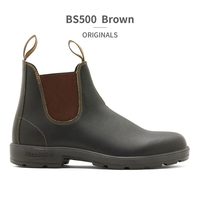 Blundstone 防水牛皮圆头切尔西短靴 女靴