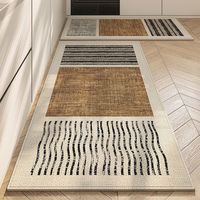 百亿补贴：CITY·MANNI 高级厨房三防免洗一擦净地垫耐脏抗污家用室内加厚圈绒脚垫可定制