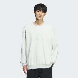 adidas 春秋季男子简约经典logo舒适耐磨运动休闲圆领卫衣