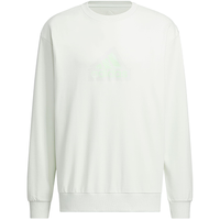 adidas 春秋季男子简约经典logo舒适耐磨运动休闲圆领卫衣