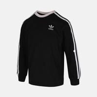 adidas 三叶草 秋装时尚休闲舒适 中大童长袖T恤