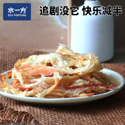 水一方 原味手撕鱿鱼条 60g 即食海味
