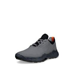 ECCO 爱步 男士健步混合 BIOM Hybrid 高尔夫球鞋 钢色 41/41.5 EU