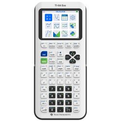 TI-84 Evo 图形计算器 德州仪器 白色