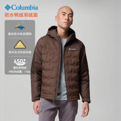 Columbia 2025秋冬新品户外男金点热能保暖防水休闲650蓬羽绒服外套XE4190