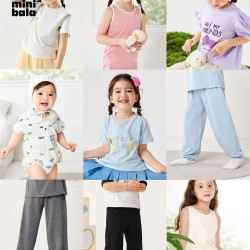 迷你巴拉 儿童宝宝衣服任选三件