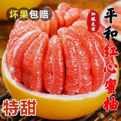 平晏果园 福建红心柚子红肉蜜柚新鲜水果当季整箱时令葡萄三红肉叶琯溪柚子