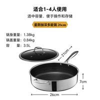 星厨加深多能家用无氟牛排松饼锅电磁炉可用