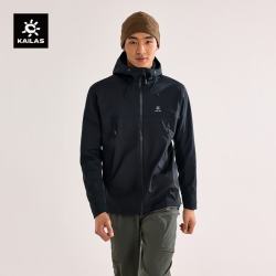 凯乐石 软壳衣男GTX 3L防风保暖户外攀岩登山服连帽外套秋冬