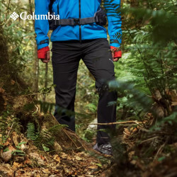 Columbia 2026春夏新品户外男裤钛金系列拒水防风修身运动冲锋长裤AE8755 0