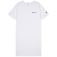 Champion 女士刺绣草写logo短袖连衣裙