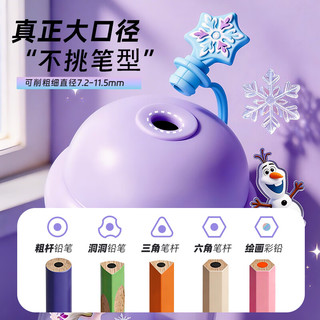 迪士尼 朱迪转笔刀大口径全自动削笔器