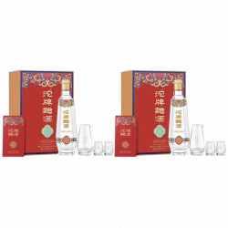 沱牌 蛇年生肖纪念曲酒 52度 浓香型白酒 480ml*2瓶