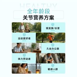 硫酸氨糖软骨素MSM透明质酸润关节护软骨缓不适美国进口