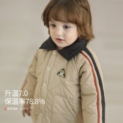 巴厘小猪 男童棉服外套