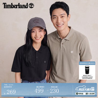 添柏岚（Timberland）官方男装短袖POLO衫新款商务通勤透气修身|A2EPM A2EPMDH5/橡树色 L