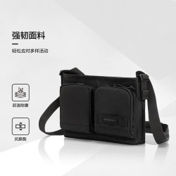 新秀丽 单肩斜挎旅行包 多功能轻便大开口 UJ9