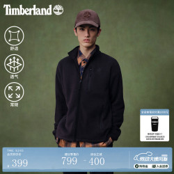 Timberland 男装抓绒衫摇粒绒夹克新款舒适轻便保暖|A6BM4 A6BM4001/黑